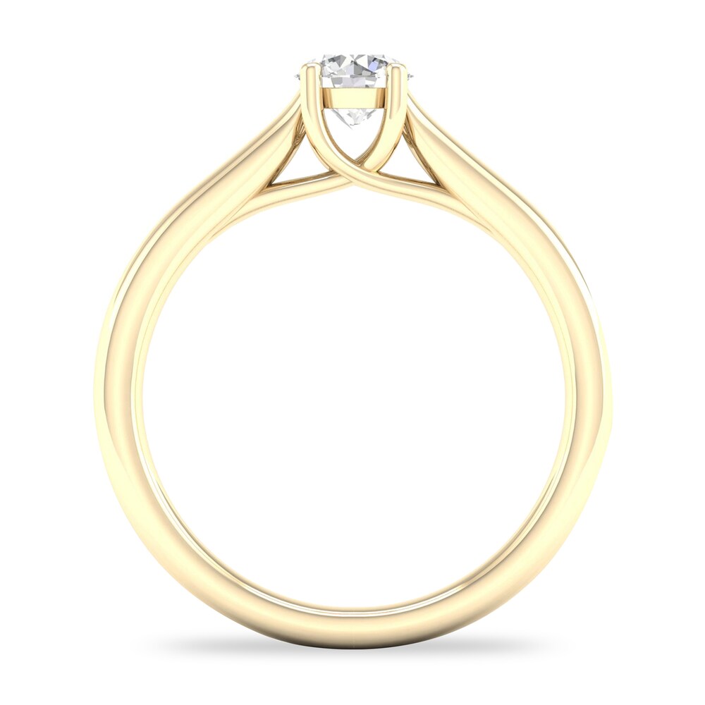 Diamond Solitaire Ring 1/4 ct tw Round-cut 14K Yellow Gold (SI2/I) ED2Rv0SZ Diamond Solitaire Ring 1/4 ct tw Round-cut 14K Yellow Gold (SI2/I) ED2Rv0SZ
