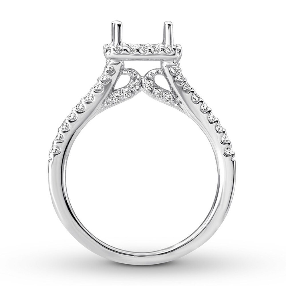 Diamond Ring Setting 3/8 ct tw Round 14K White Gold EWMoFQrI Diamond Ring Setting 3/8 ct tw Round 14K White Gold EWMoFQrI