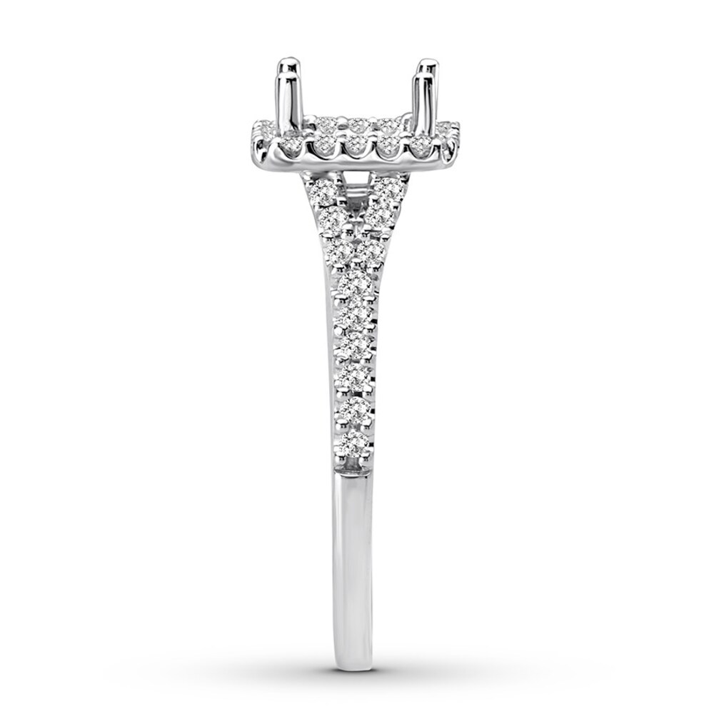 Diamond Ring Setting 3/8 ct tw Round 14K White Gold EWMoFQrI Diamond Ring Setting 3/8 ct tw Round 14K White Gold EWMoFQrI