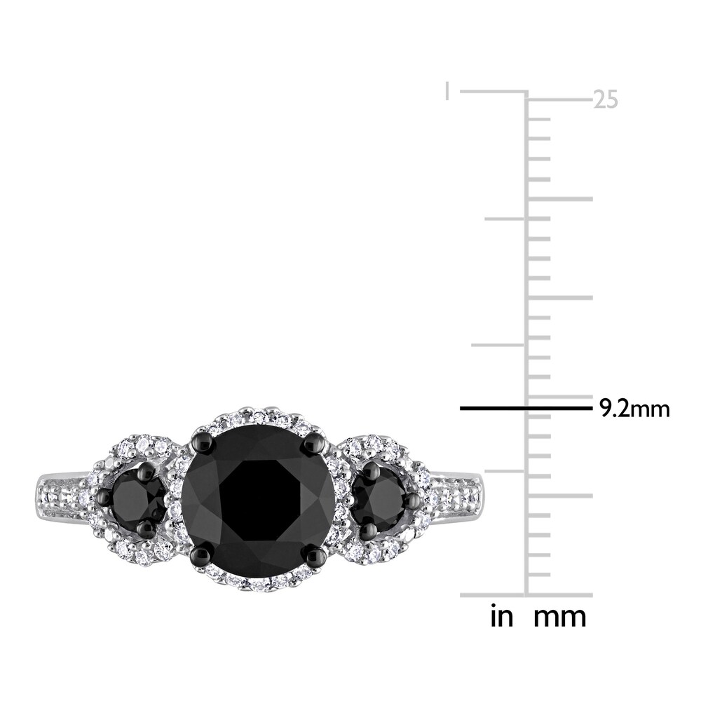 Diamond 3-Stone Engagement Ring 2 ct tw Round 14K White Gold EWZcrC0V Diamond 3-Stone Engagement Ring 2 ct tw Round 14K White Gold EWZcrC0V