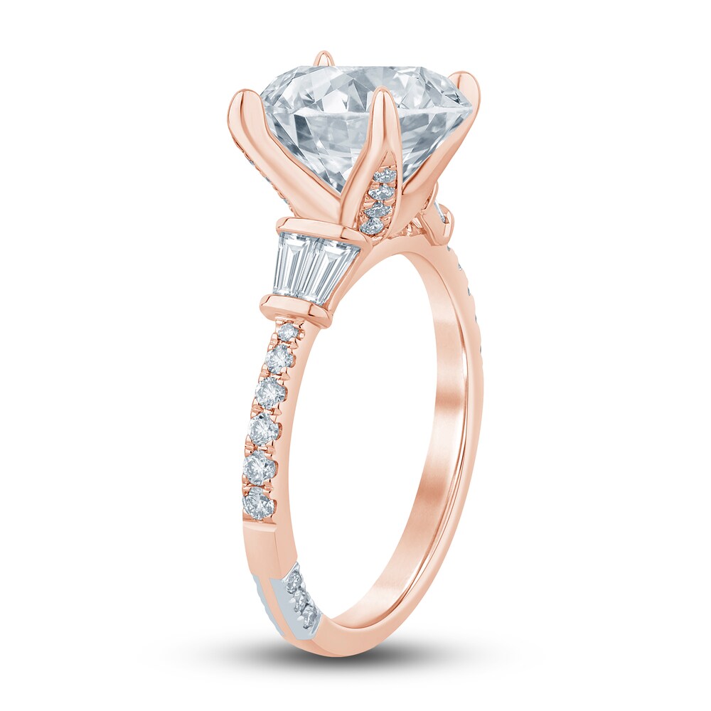 Pnina Tornai Diamond Engagement Ring 2-3/8 ct tw Baguette/Round 14K Rose Gold ExYo5F8l Pnina Tornai Diamond Engagement Ring 2-3/8 ct tw Baguette/Round 14K Rose Gold ExYo5F8l