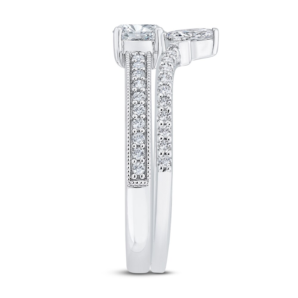 Diamond Engagement Ring 3/4 ct tw Round 14K White Gold FC91mqju Diamond Engagement Ring 3/4 ct tw Round 14K White Gold FC91mqju