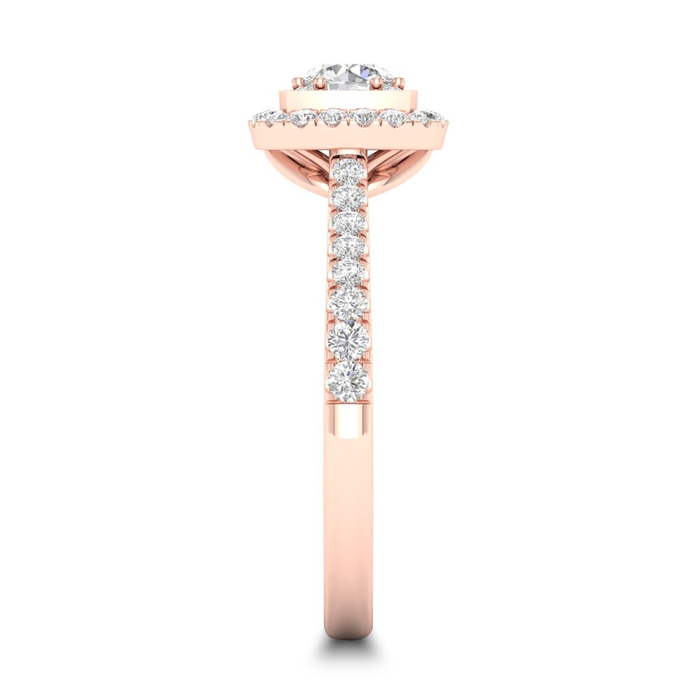 Diamond Ring 3/4 ct tw Round-cut 14K Rose Gold FaAkZ83Z Diamond Ring 3/4 ct tw Round-cut 14K Rose Gold FaAkZ83Z