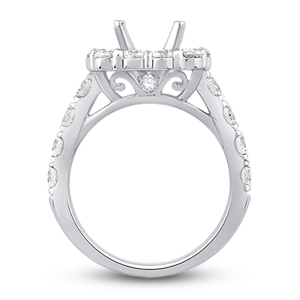 Engagement Ring 2 ct tw Round 14K White Gold FzcWHZXi Engagement Ring 2 ct tw Round 14K White Gold FzcWHZXi