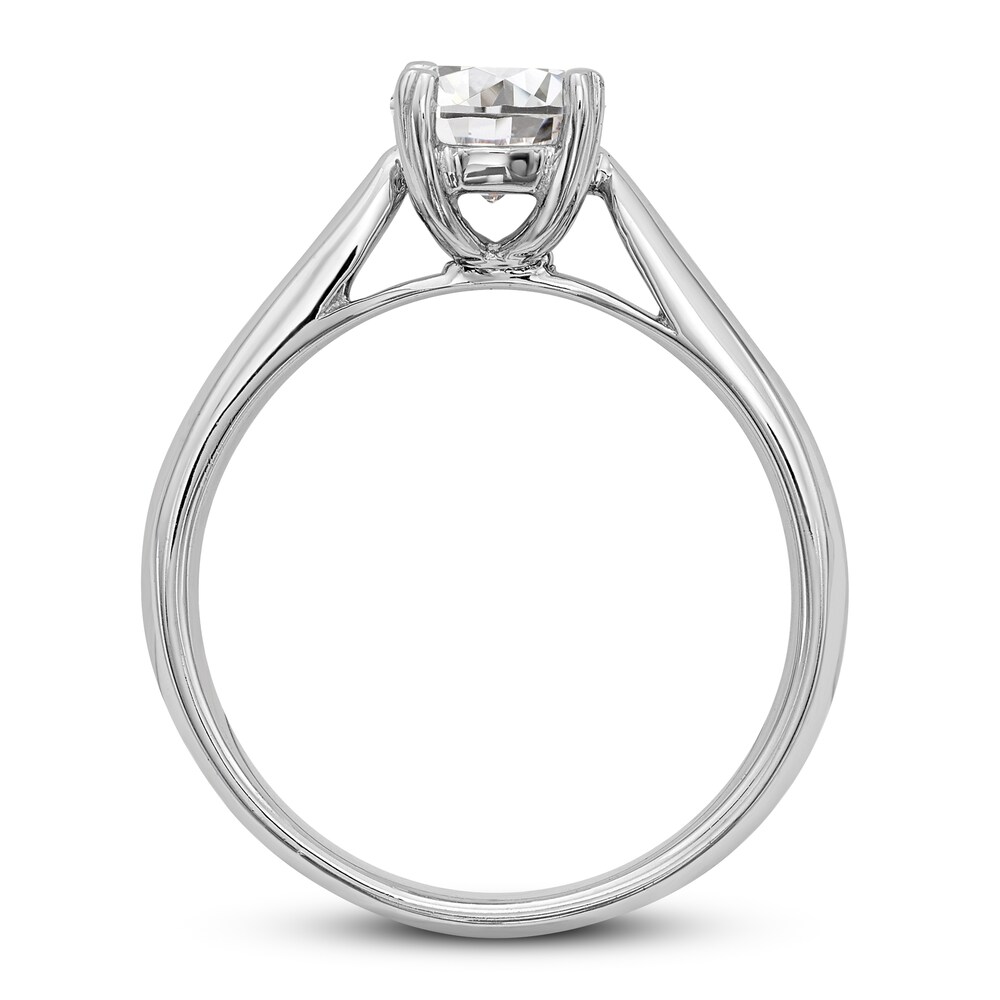 Diamond Solitaire Engagement Ring 1 ct tw Round 14K White Gold (I1/I) GKGnOmdm Diamond Solitaire Engagement Ring 1 ct tw Round 14K White Gold (I1/I) GKGnOmdm