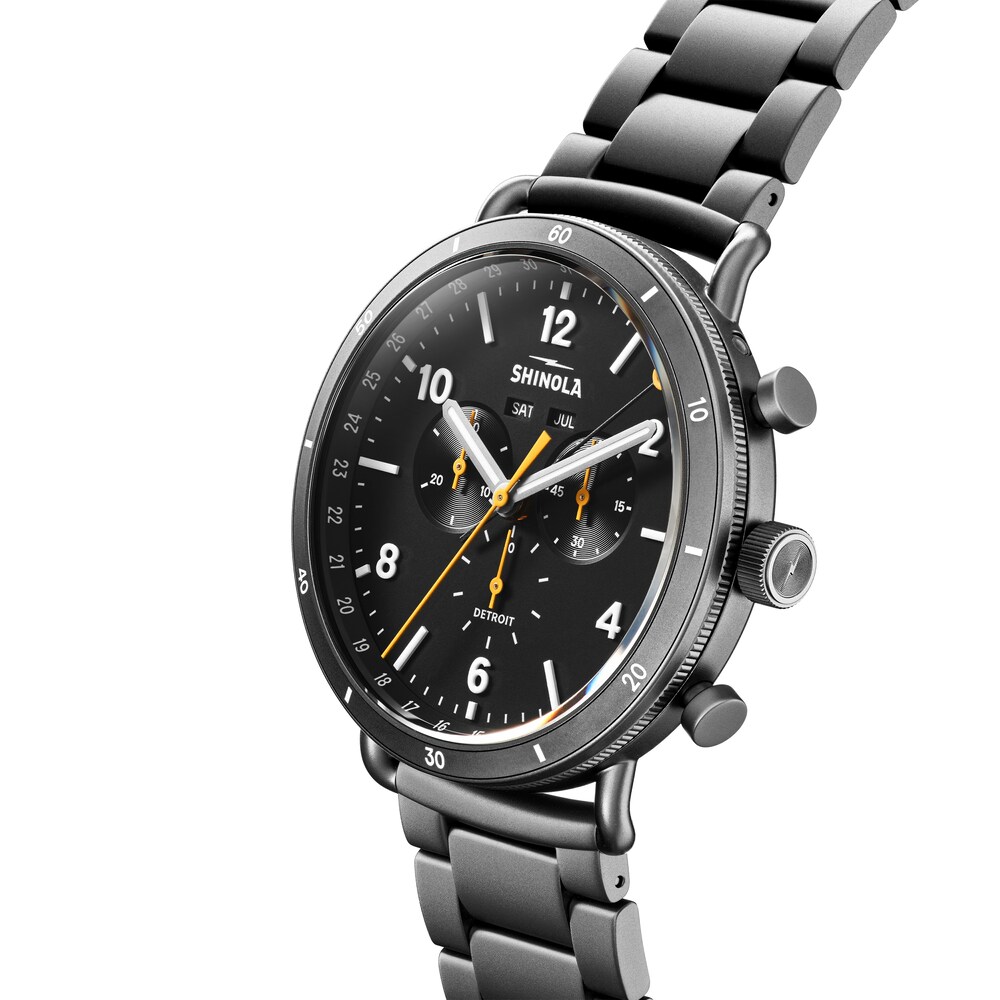 Shinola Canfield 45mm Chronograph Watch S0120224031 GOsLL5GZ Shinola Canfield 45mm Chronograph Watch S0120224031 GOsLL5GZ
