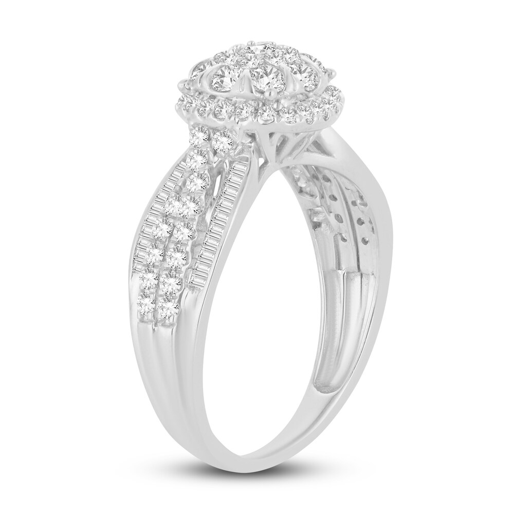 Diamond Ring 1 ct tw Round 14K White Gold GSc53K2B Diamond Ring 1 ct tw Round 14K White Gold GSc53K2B