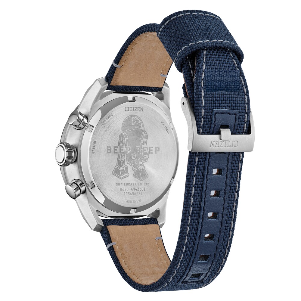 Citizen Star Wars R2-D2 Men\'s Chronograph Watch CA4219-03W GlaESFs2 Citizen Star Wars R2-D2 Men\'s Chronograph Watch CA4219-03W GlaESFs2