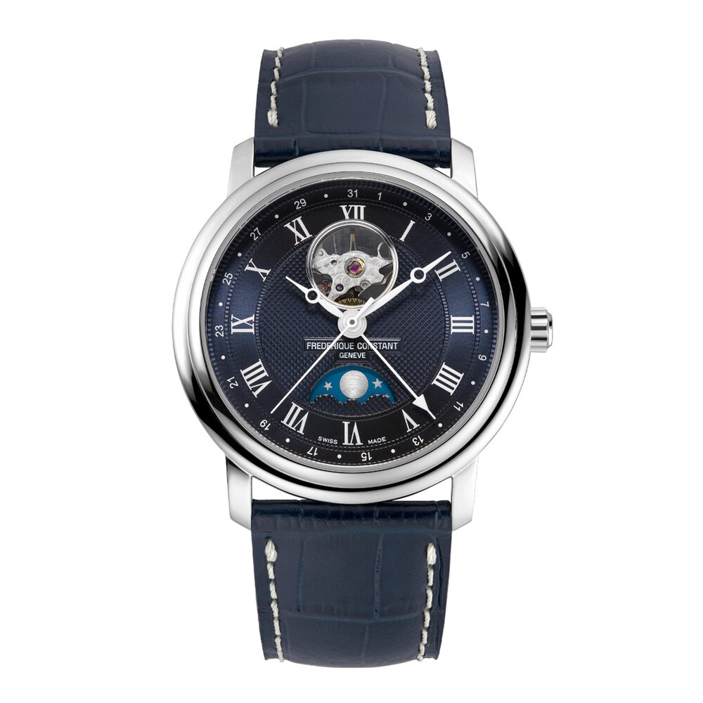 Frederique Constant Classics Heart Beat Moonphase Men's Automatic Watch FC-335MCNW4P26 GrmJg5oo Frederique Constant Classics Heart Beat Moonphase Men's Automatic Watch FC-335MCNW4P26 GrmJg5oo
