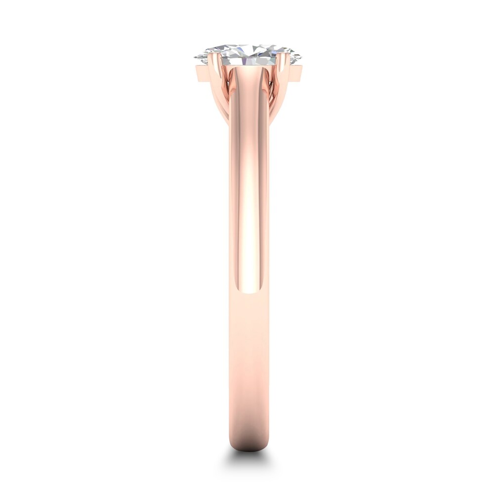 Diamond Solitaire Ring 1/2 ct tw Oval-cut 14K Rose Gold (SI2/I) Gu81BrIA Diamond Solitaire Ring 1/2 ct tw Oval-cut 14K Rose Gold (SI2/I) Gu81BrIA