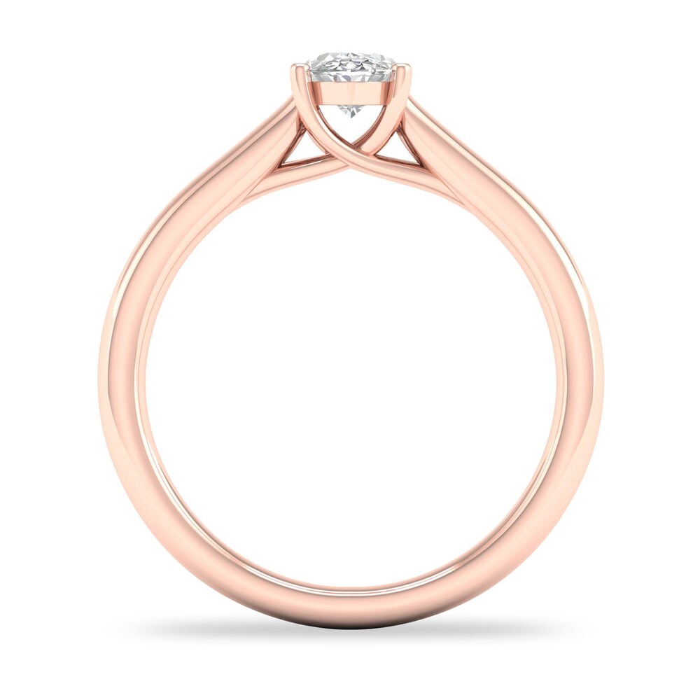 Diamond Solitaire Ring 1/2 ct tw Oval-cut 14K Rose Gold (SI2/I) Gu81BrIA Diamond Solitaire Ring 1/2 ct tw Oval-cut 14K Rose Gold (SI2/I) Gu81BrIA