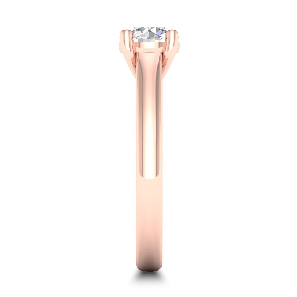 Diamond Solitaire Ring 1 ct tw Round-cut 14K Rose Gold (SI2/I) H0xf6adC Diamond Solitaire Ring 1 ct tw Round-cut 14K Rose Gold (SI2/I) H0xf6adC