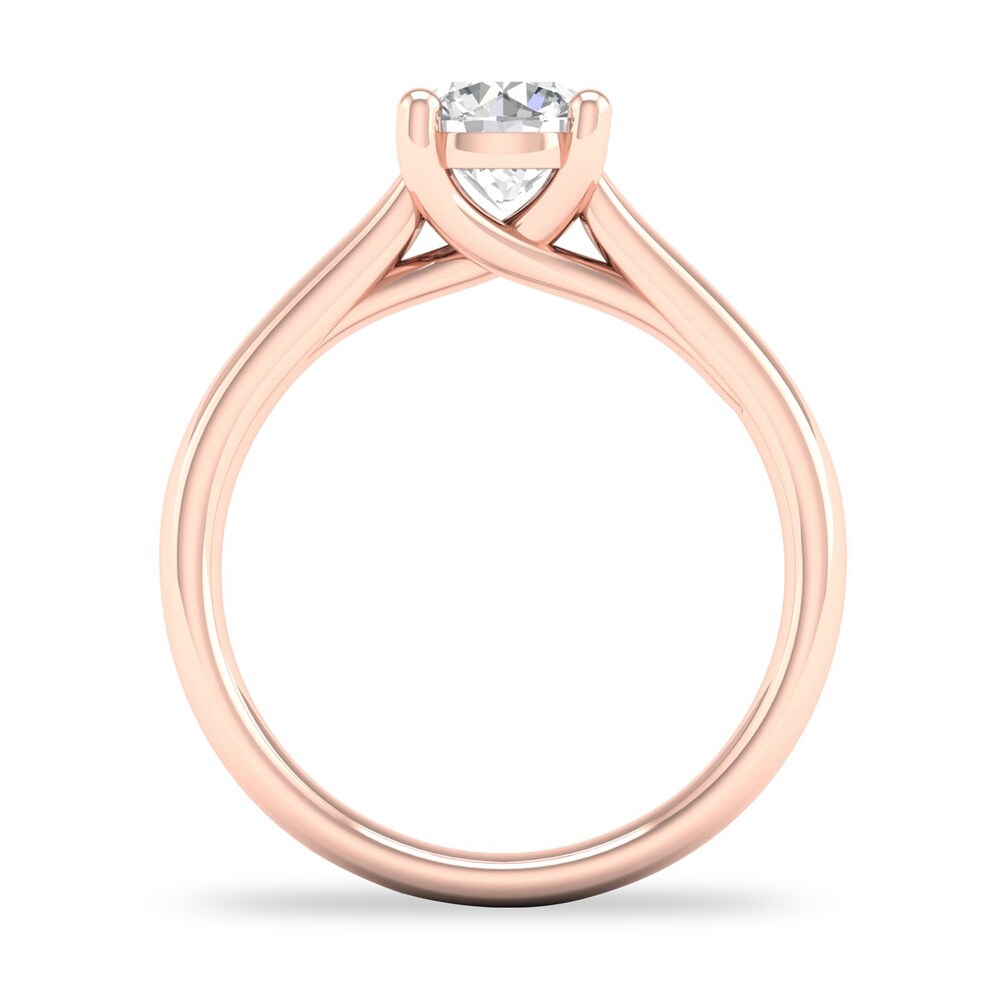 Diamond Solitaire Ring 1 ct tw Round-cut 14K Rose Gold (SI2/I) H0xf6adC Diamond Solitaire Ring 1 ct tw Round-cut 14K Rose Gold (SI2/I) H0xf6adC