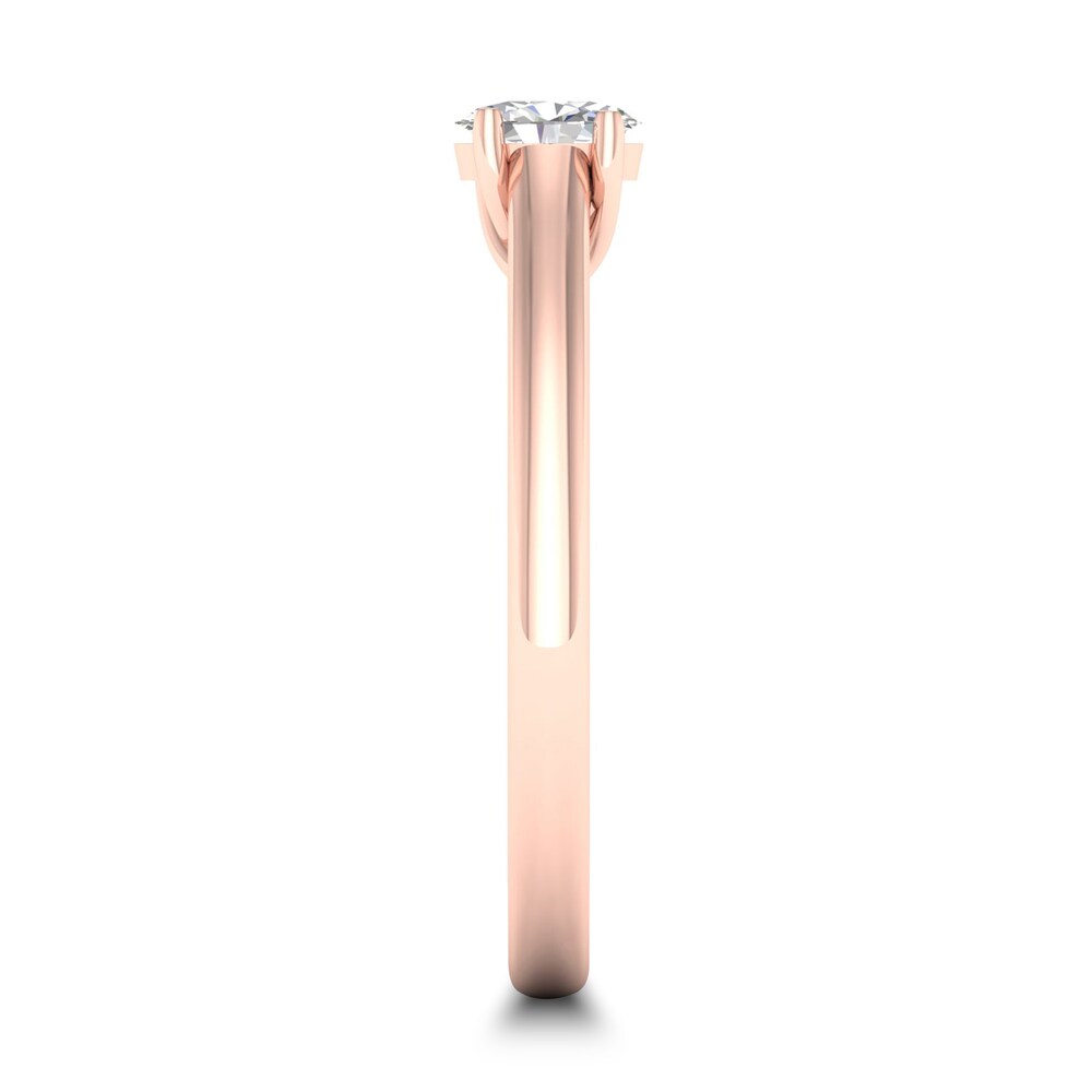 Diamond Solitaire Ring 1/4 ct tw Oval-cut 14K Rose Gold (SI2/I) I4TRYIsM Diamond Solitaire Ring 1/4 ct tw Oval-cut 14K Rose Gold (SI2/I) I4TRYIsM