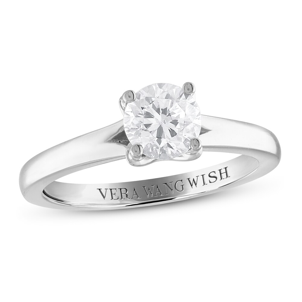 Vera Wang WISH Diamond Engagement Ring 1 ct tw Round Platinum (VS2/I) ItNuAlnO Vera Wang WISH Diamond Engagement Ring 1 ct tw Round Platinum (VS2/I) ItNuAlnO
