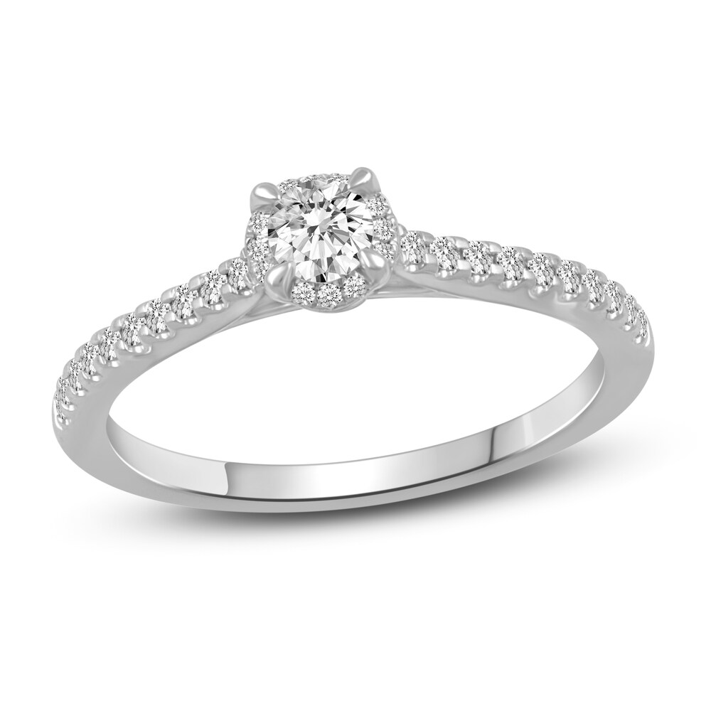 Diamond Bridal Set 1 ct tw Round 14K White Gold JQEi14Qn Diamond Bridal Set 1 ct tw Round 14K White Gold JQEi14Qn