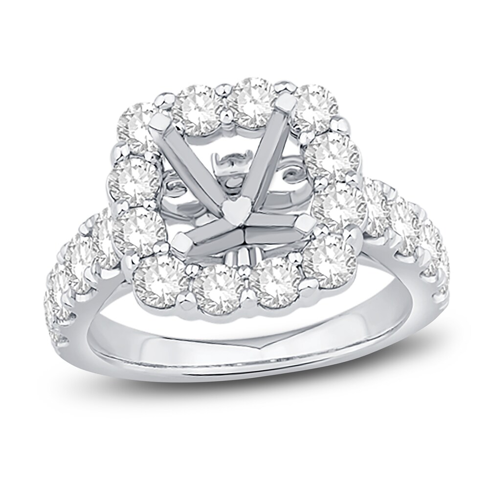 Engagement Ring 2 ct tw Round 14K White Gold KgbPmUe7 Engagement Ring 2 ct tw Round 14K White Gold KgbPmUe7