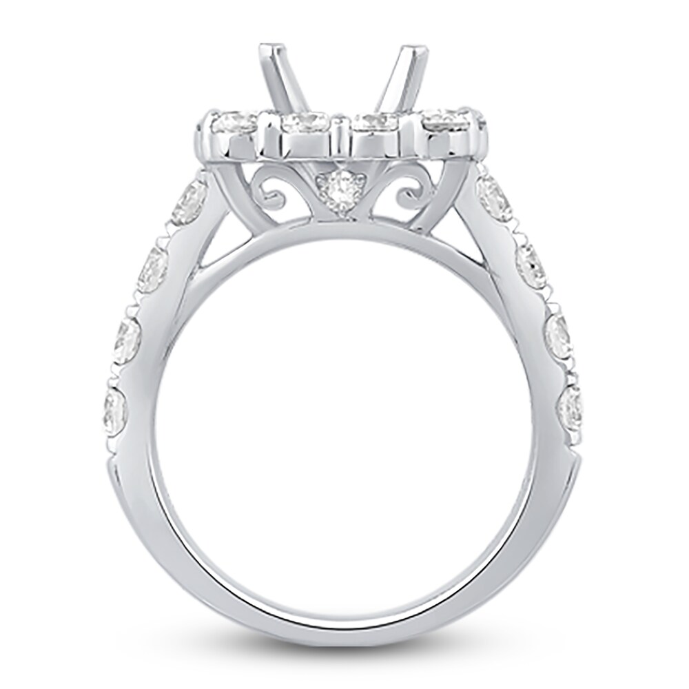 Engagement Ring 2 ct tw Round 14K White Gold KgbPmUe7 Engagement Ring 2 ct tw Round 14K White Gold KgbPmUe7