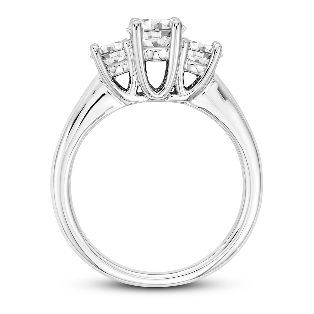 Diamond 3-Stone Engagement Ring 7/8 ct tw Round 14K White Gold KoE7VjrR Diamond 3-Stone Engagement Ring 7/8 ct tw Round 14K White Gold KoE7VjrR