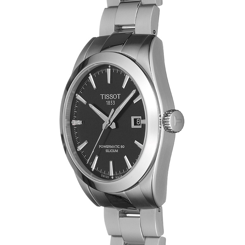Tissot Gentleman Powermatic 80 Silicium Men\'s Watch KrqMiW0M