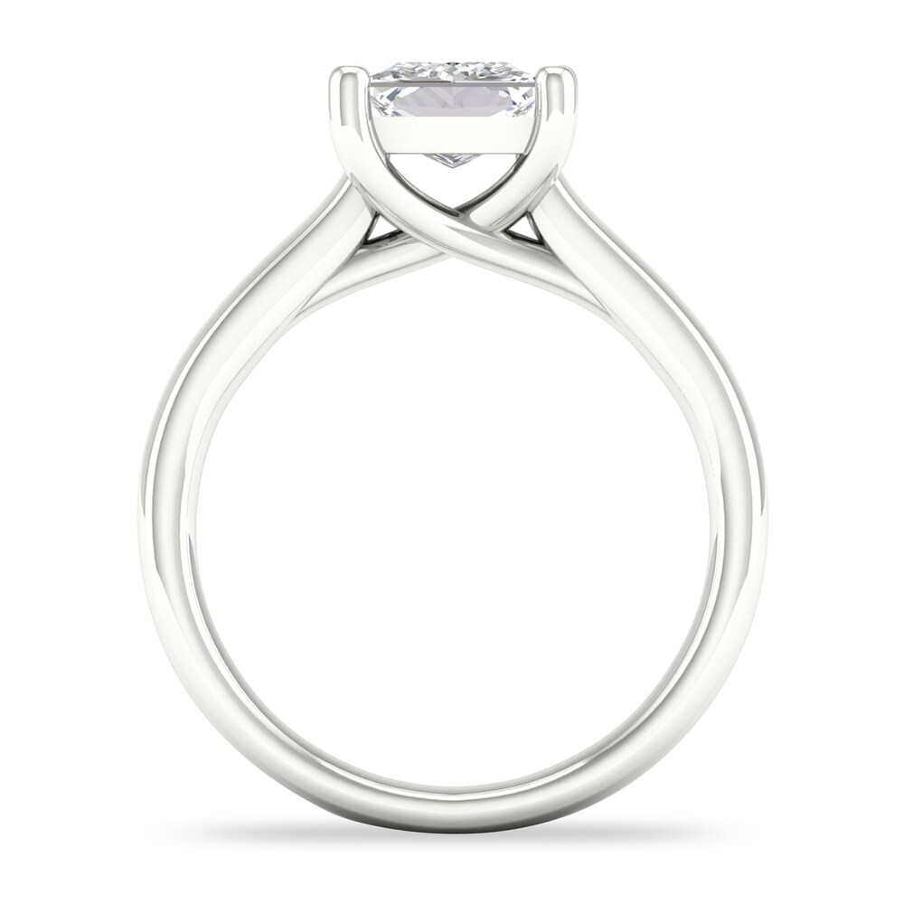 Diamond Solitaire Ring 2 ct tw Princess-cut 14K White Gold (I1/I) KxHDGN2e Diamond Solitaire Ring 2 ct tw Princess-cut 14K White Gold (I1/I) KxHDGN2e