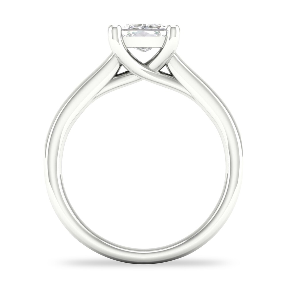 Diamond Solitaire Ring 1-1/2 ct tw Princess-cut Platinum (I2/I) L1Xh5PXg Diamond Solitaire Ring 1-1/2 ct tw Princess-cut Platinum (I2/I) L1Xh5PXg