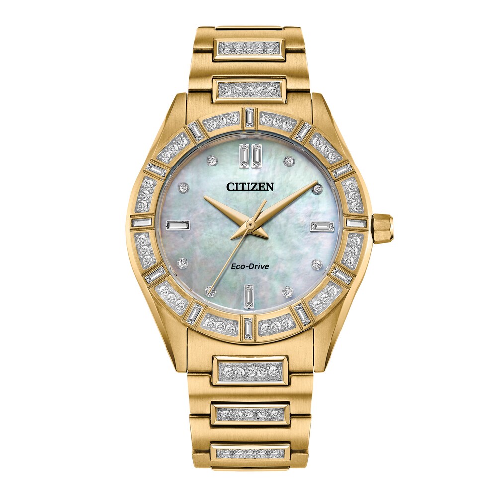 Citizen Crystal Women's Watch EM1022-51D LSmwSB4O Citizen Crystal Women's Watch EM1022-51D LSmwSB4O