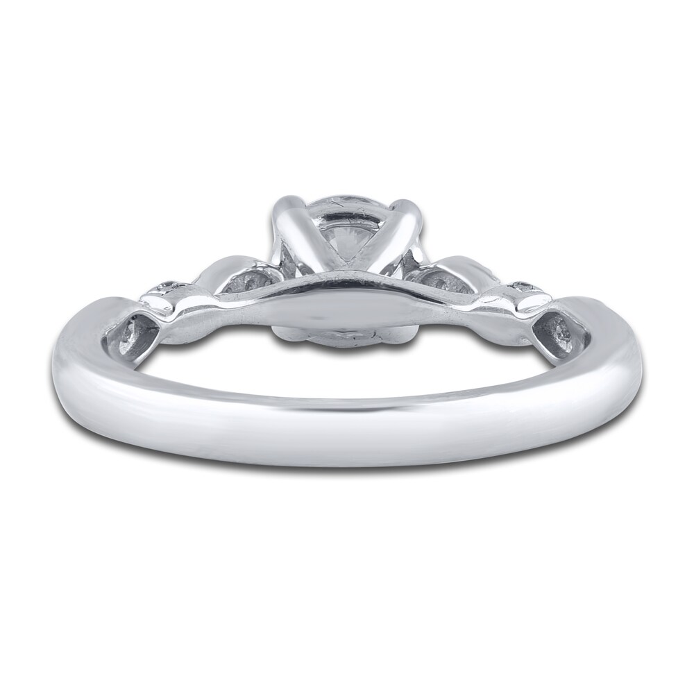 Diamond Engagement Ring 7/8 ct tw Round Platinum LZeLQvDn Diamond Engagement Ring 7/8 ct tw Round Platinum LZeLQvDn