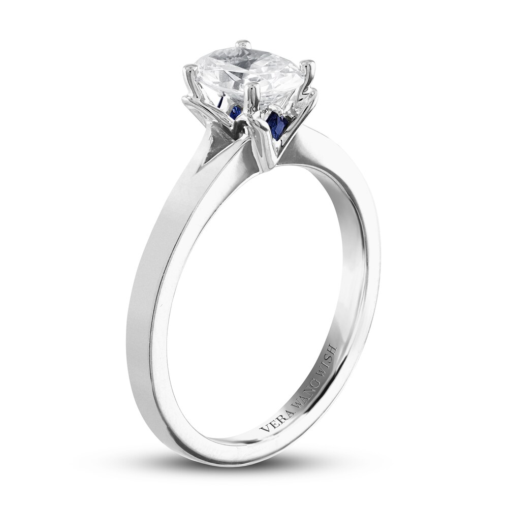 Vera Wang WISH Diamond Engagement Ring 1 ct tw Oval Platinum (VS2/I) LdOKz58i Vera Wang WISH Diamond Engagement Ring 1 ct tw Oval Platinum (VS2/I) LdOKz58i