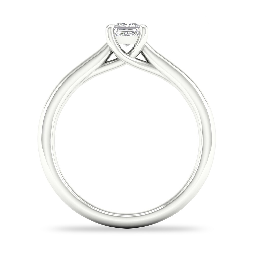 Diamond Solitaire Ring 1/3 ct tw Princess-cut Platinum (SI2/I) MJmjA929 Diamond Solitaire Ring 1/3 ct tw Princess-cut Platinum (SI2/I) MJmjA929