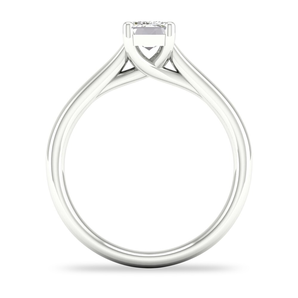 Diamond Solitaire Ring 1 ct tw Emerald-cut Platinum (SI2/I) MWKX0ZIg Diamond Solitaire Ring 1 ct tw Emerald-cut Platinum (SI2/I) MWKX0ZIg