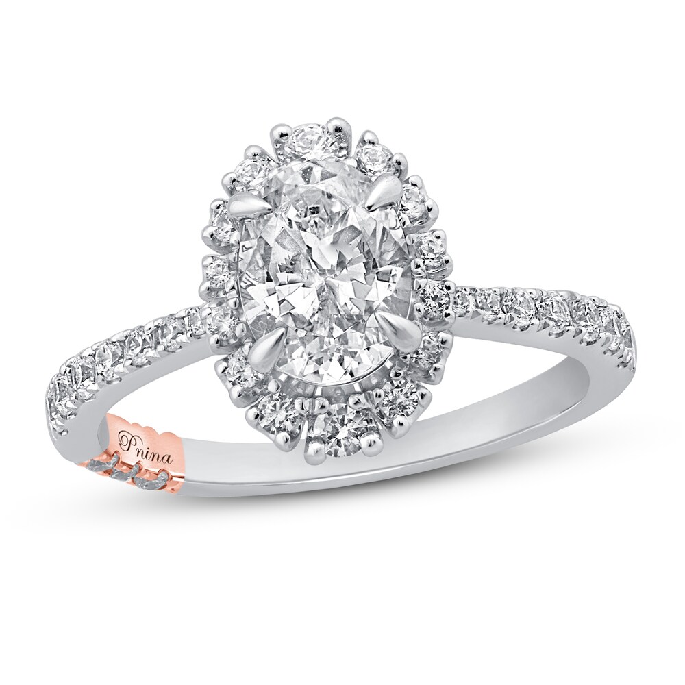 Pnina Tornai Against All Odds Diamond Engagement Ring 1-3/8 ct tw Oval/Round 14K White Gold Mb7eEE5v Pnina Tornai Against All Odds Diamond Engagement Ring 1-3/8 ct tw Oval/Round 14K White Gold Mb7eEE5v
