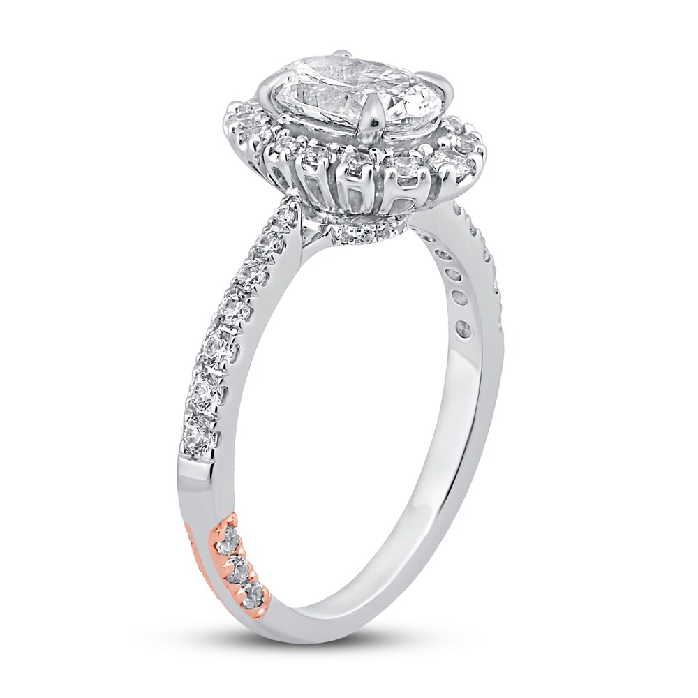 Pnina Tornai Against All Odds Diamond Engagement Ring 1-3/8 ct tw Oval/Round 14K White Gold Mb7eEE5v Pnina Tornai Against All Odds Diamond Engagement Ring 1-3/8 ct tw Oval/Round 14K White Gold Mb7eEE5v