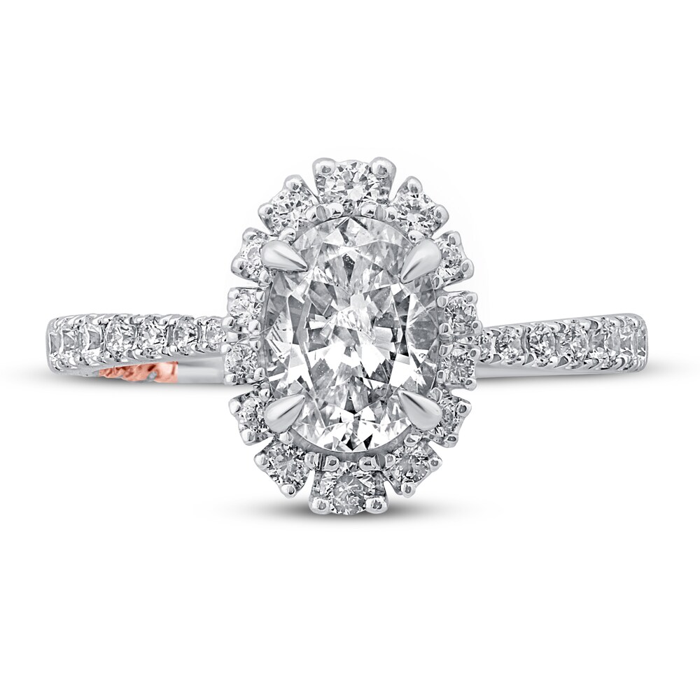 Pnina Tornai Against All Odds Diamond Engagement Ring 1-3/8 ct tw Oval/Round 14K White Gold Mb7eEE5v Pnina Tornai Against All Odds Diamond Engagement Ring 1-3/8 ct tw Oval/Round 14K White Gold Mb7eEE5v