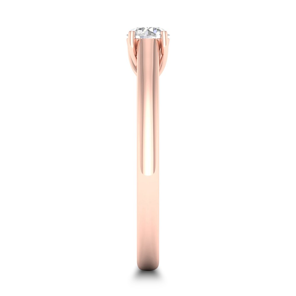 Diamond Solitaire Ring 1/3 ct tw Round-cut 14K Rose Gold (SI2/I) MnhWu2Cf Diamond Solitaire Ring 1/3 ct tw Round-cut 14K Rose Gold (SI2/I) MnhWu2Cf