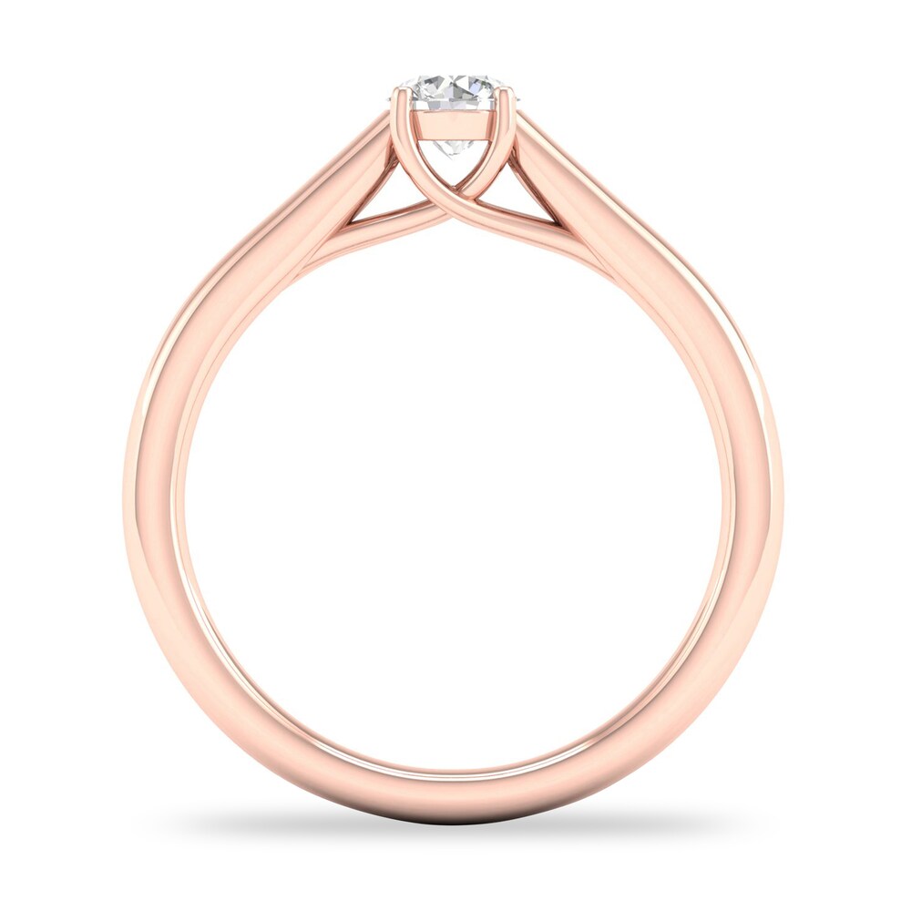 Diamond Solitaire Ring 1/3 ct tw Round-cut 14K Rose Gold (SI2/I) MnhWu2Cf Diamond Solitaire Ring 1/3 ct tw Round-cut 14K Rose Gold (SI2/I) MnhWu2Cf