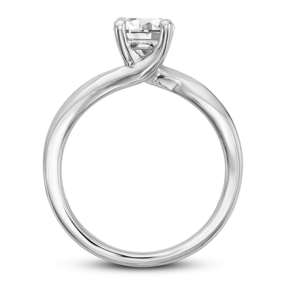 Diamond Solitaire Engagement Ring 1 ct tw Round 14K White Gold (I1/I) MpSHYqua Diamond Solitaire Engagement Ring 1 ct tw Round 14K White Gold (I1/I) MpSHYqua