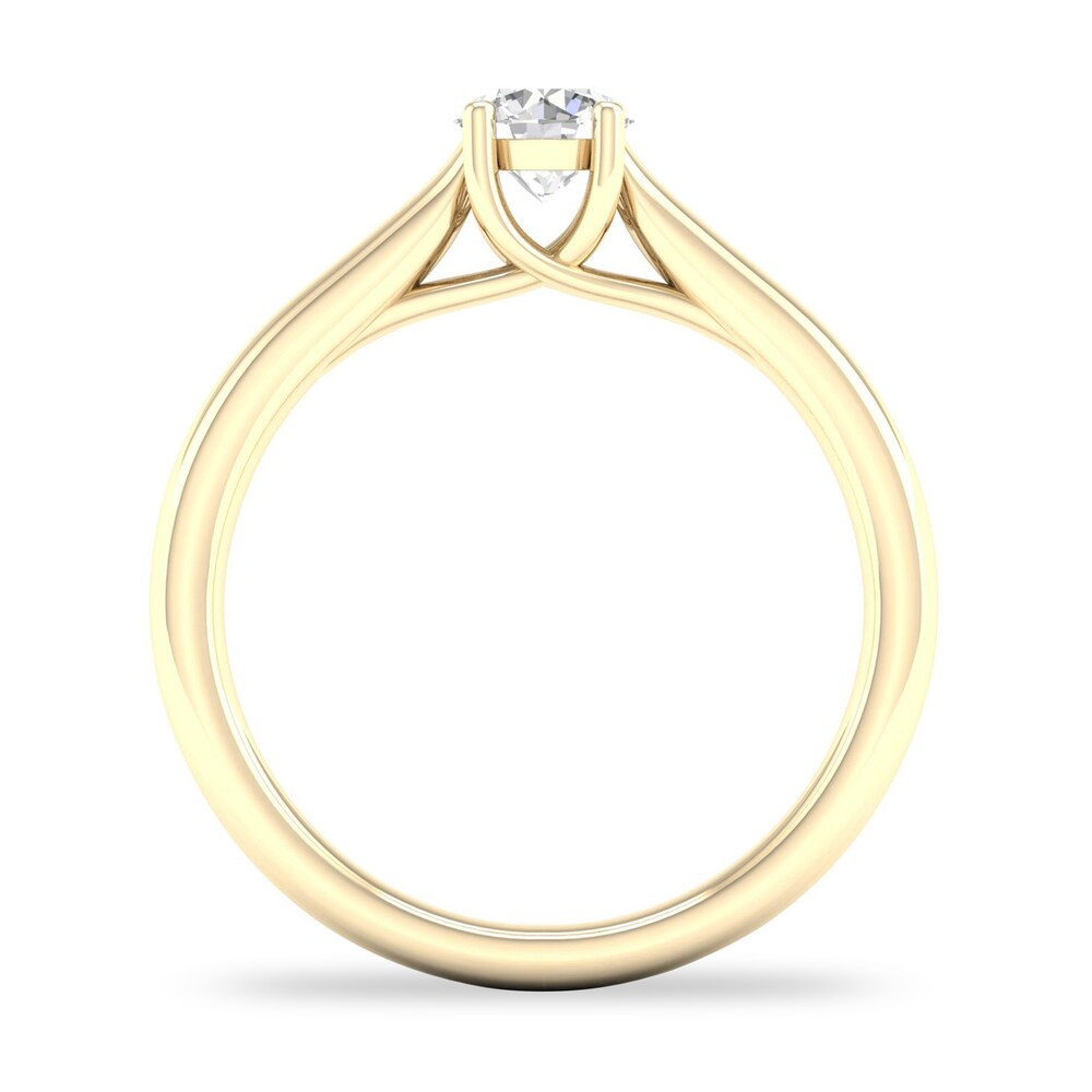 Diamond Solitaire Ring 1/2 ct tw Round-cut 14K Yellow Gold (SI2/I) Myy2HiQL Diamond Solitaire Ring 1/2 ct tw Round-cut 14K Yellow Gold (SI2/I) Myy2HiQL