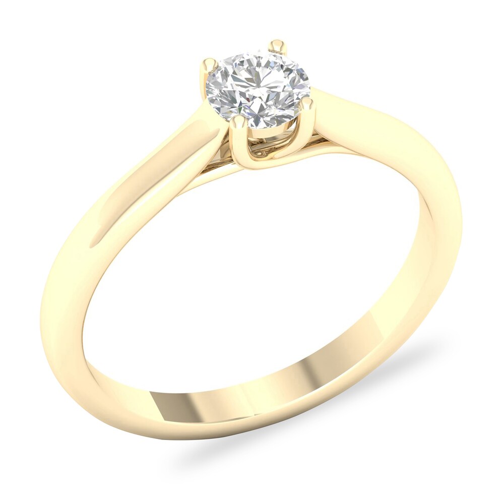 Diamond Solitaire Ring 1/2 ct tw Round-cut 14K Yellow Gold (SI2/I) Myy2HiQL Diamond Solitaire Ring 1/2 ct tw Round-cut 14K Yellow Gold (SI2/I) Myy2HiQL