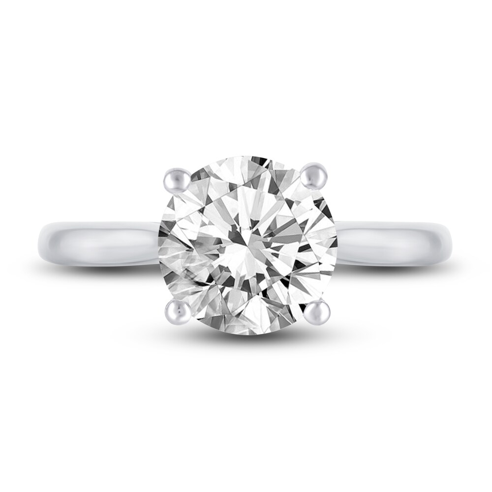 Lab-Created Diamond Solitaire Engagement Ring 2-1/2 ct tw Round 14K White Gold (F/VS2) NboOiBN7 Lab-Created Diamond Solitaire Engagement Ring 2-1/2 ct tw Round 14K White Gold (F/VS2) NboOiBN7