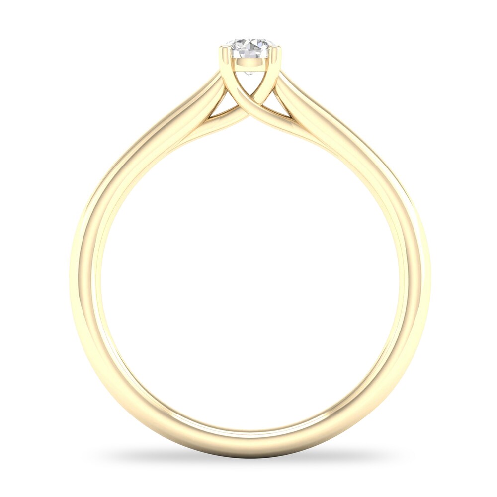 Diamond Solitaire Ring 1/6 ct tw Round-cut 14K Yellow Gold (SI2/I) No1XYAJ9 Diamond Solitaire Ring 1/6 ct tw Round-cut 14K Yellow Gold (SI2/I) No1XYAJ9
