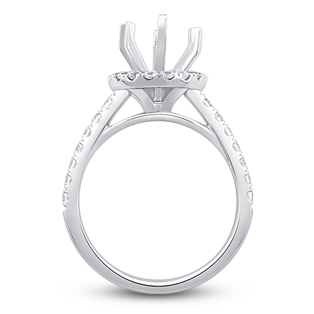 Engagement Ring 5/8 ct tw Pear/Round Platinum OmIOd0Ky Engagement Ring 5/8 ct tw Pear/Round Platinum OmIOd0Ky