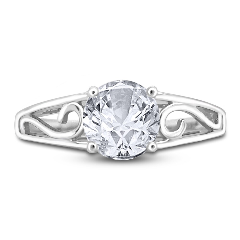 Diamond Solitaire Scroll Engagement Ring 1/2 ct tw Round 14K White Gold (I2/I) OpUr2Gq3 Diamond Solitaire Scroll Engagement Ring 1/2 ct tw Round 14K White Gold (I2/I) OpUr2Gq3