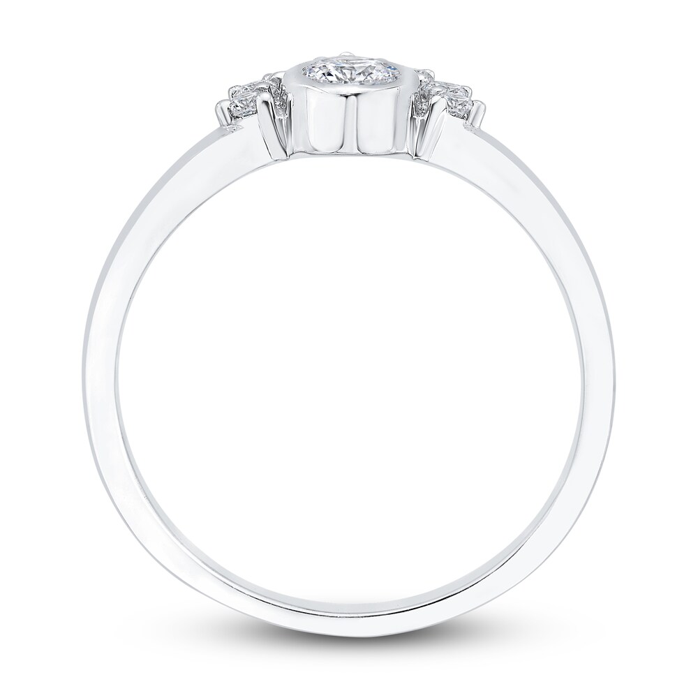 Diamond Engagement Ring 1/2 ct tw Oval/Round 14K White Gold OqiwqGDc Diamond Engagement Ring 1/2 ct tw Oval/Round 14K White Gold OqiwqGDc