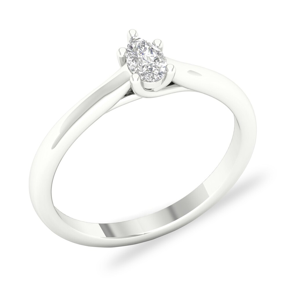 Diamond Solitaire Ring 1/4 ct tw Pear-shaped Platinum (SI2/I) OxINz7fJ Diamond Solitaire Ring 1/4 ct tw Pear-shaped Platinum (SI2/I) OxINz7fJ