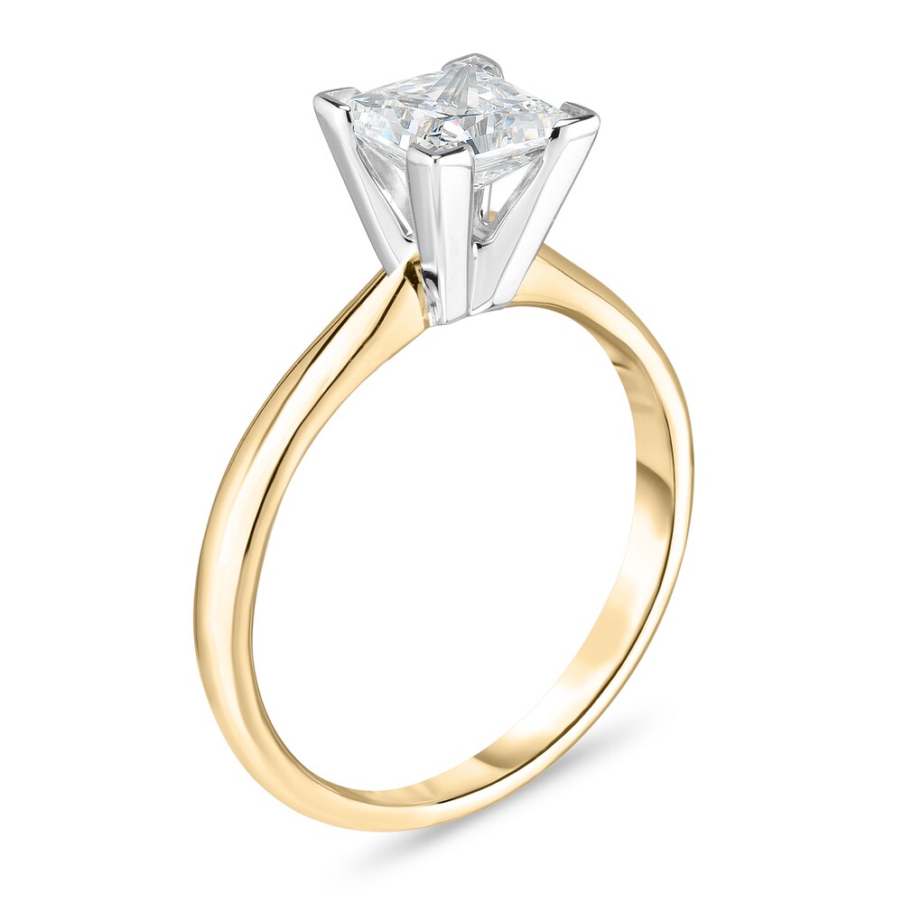 Diamond Solitaire Ring 5/8 ct tw Princess 14K Yellow Gold (I1/I) PgFSFL9l Diamond Solitaire Ring 5/8 ct tw Princess 14K Yellow Gold (I1/I) PgFSFL9l