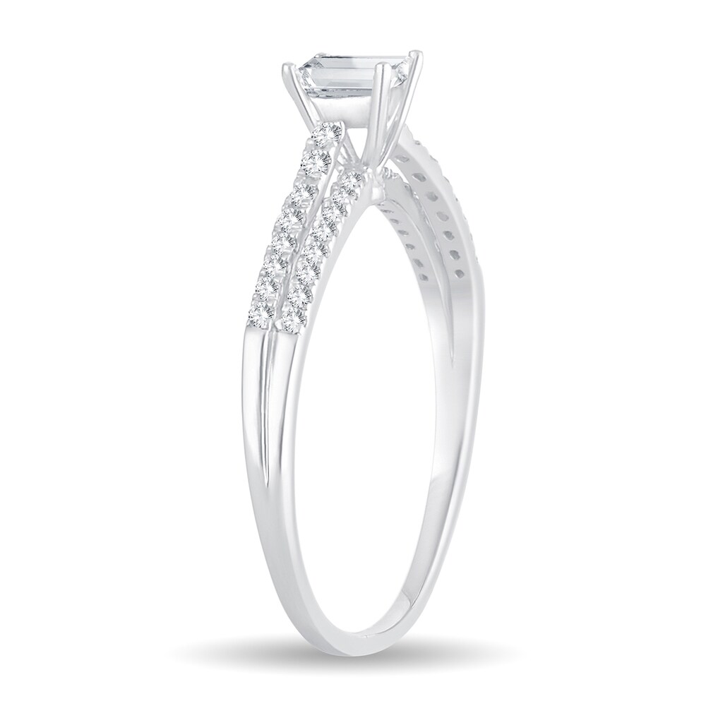 Diamond Ring 3/4 ct tw Oval 14K White Gold QN2n3rjZ Diamond Ring 3/4 ct tw Oval 14K White Gold QN2n3rjZ