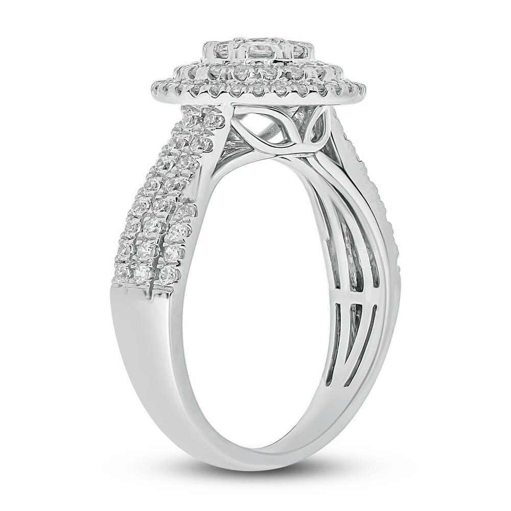 Diamond Engagement Ring 1 ct tw Round 14K White Gold QhFr2kbV Diamond Engagement Ring 1 ct tw Round 14K White Gold QhFr2kbV