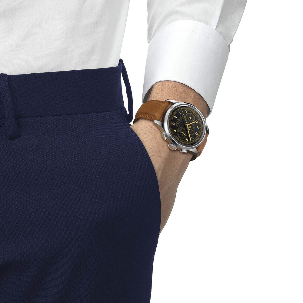 Tissot Telemeter 1938 Men\'s Automatic Watch Qhr4VgQr Tissot Telemeter 1938 Men\'s Automatic Watch Qhr4VgQr