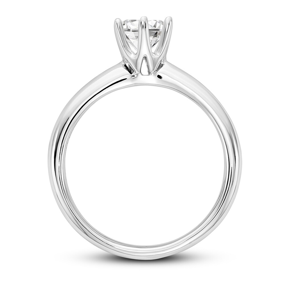 Diamond Solitaire Engagement Ring 1/2 ct tw Round 14K White Gold (I1/I) RQp9fekg Diamond Solitaire Engagement Ring 1/2 ct tw Round 14K White Gold (I1/I) RQp9fekg